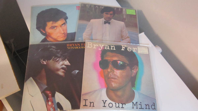 Bryan Ferry Studio albums SOOLO 1-8 LP (Roxy Music)