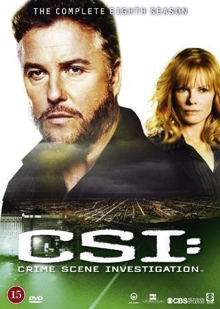 CSI kausi 8  (6 disc) - DVD Boxi  (Uusi, muoveissa)