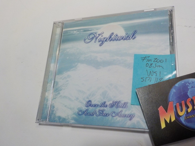 NIGHTWISH - OVER THE HILLS AND FAR AWAY CD SINGLE uusi