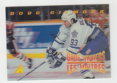 Doug Gilmour pinnacle 3D kortti.