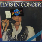 Elvis Presley - Elvis In Concert M-/EX+ 2LP - pikkukuva 1