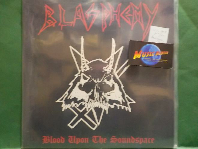 BLASPHEMY - BLOOD UPON THE SOUNDSPACE - US2018 M-/M- LP
