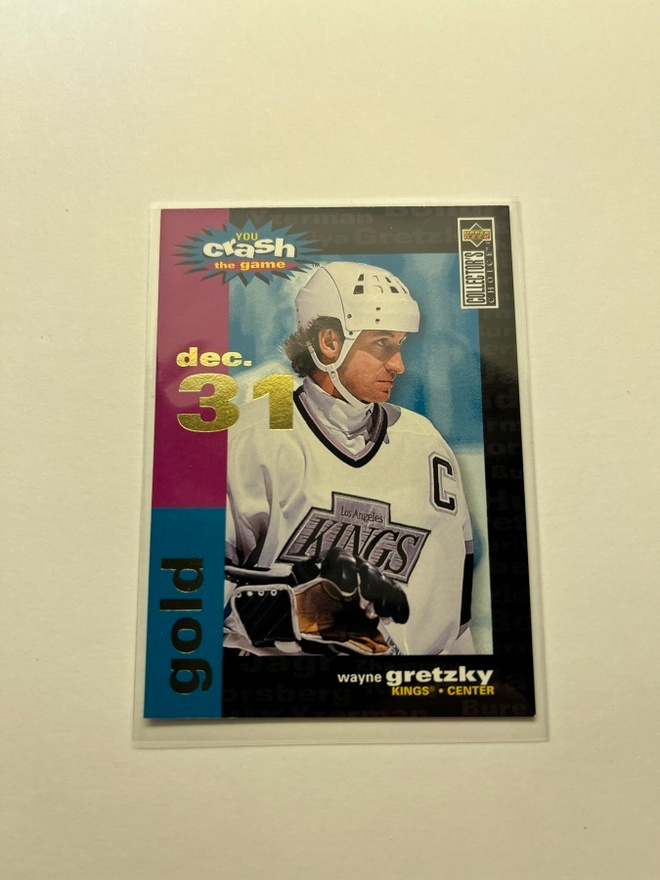 1995-96 Collector`s Choice Gold Dec31 Wayne Gretzky #C3