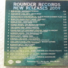 Various • Rounder Records New releases 2009 PROMO CD - pikkukuva 2