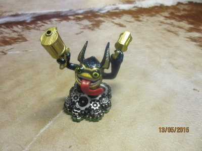 Skylanders -hahmo Trigger Happy (Legendary) *rare*