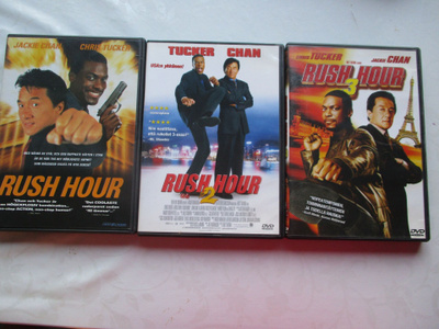 RUSH HOUR 1, 2, & 3 DVD