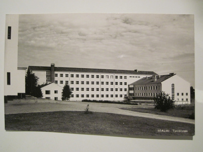 VANHA Postikortti Iisalmi 1950-l Alkup. Mallikappale