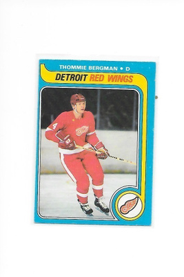 1979-80 OPC #148 Thommie Bergman Detroit Red Wings
