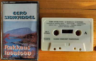 EERO SINIKANNEL-RAKKAUS LUONTOON-Kasetti, ES 5,v.1990