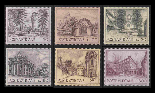 Vatikaani 689-94 ** Rakennuksia (1976)