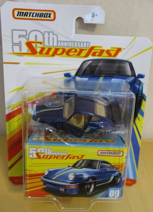 Porsche 911 Turbo Coupe 2D 1980 Violet Matchbox 50th 1:64