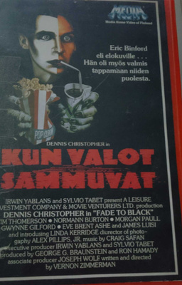 Kun valot sammuvat vhs