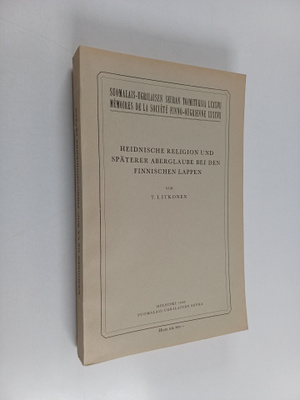 T. I. Itkonen : Heidnische Religion und späterer Aberglau...