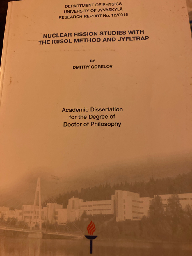 DMITRY GORELEV: NUCLEAR FISSION STUDIES WITH THE IGISOL…