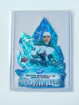 Matias Maccelli 22-23 UD Ice Crystals Rookie