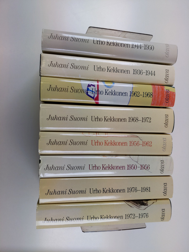 Juhani Suomi : Urho Kekkonen 1936-1944 Myrrysmies ; 1944-...