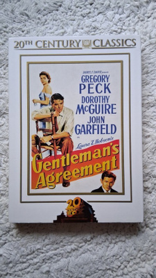 Hiljainen sopimus, DVD. Gregory Peck