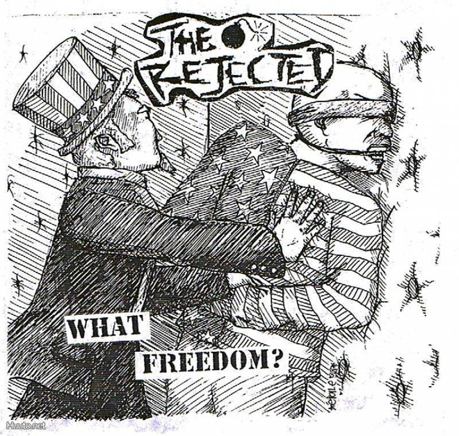 THE REJECTED what freedom? EP -1998- ....usa hc