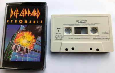 DEF LEPPARD Pyromania C-KASETTI
