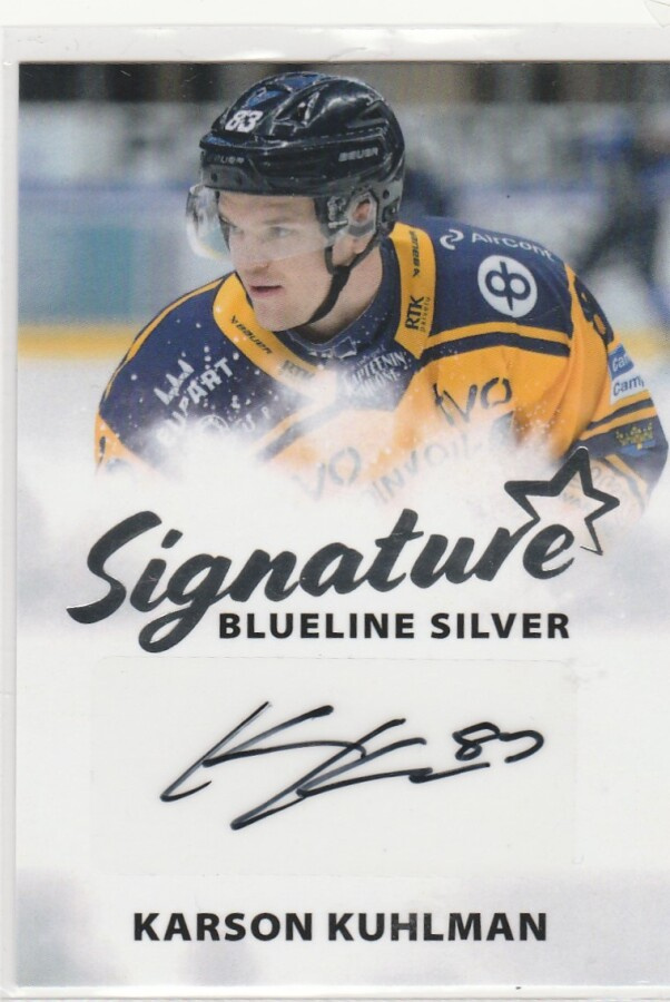 2024/25 Blueline Silver Signature Karson Kuhlman , Lukko
