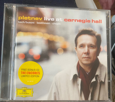 Pletnev: Live at the Carnegie Hall 2cd
