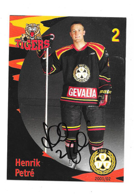 Brynäs TeamIssue #2 Henrik Petre ex Ässät  Nimmari