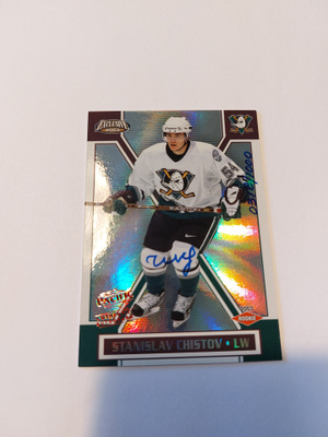 2002-03 Pacific Exclusive #193 Stanislav Chistov AU RC /1000