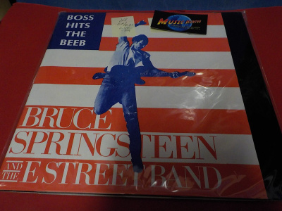 BRUCE SPRINGSTEEN - BOSS HITS THE BEEB EX/EX+ 2LP