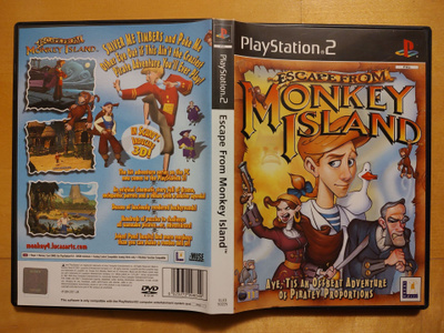 Escape From Monkey Island PS2