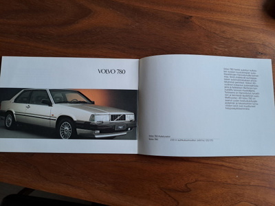 Volvo mallisto -esite, 1989