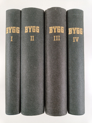 Ejnar Wåhlin : Bygg : Handbok för hus-, väg- och vattenby...