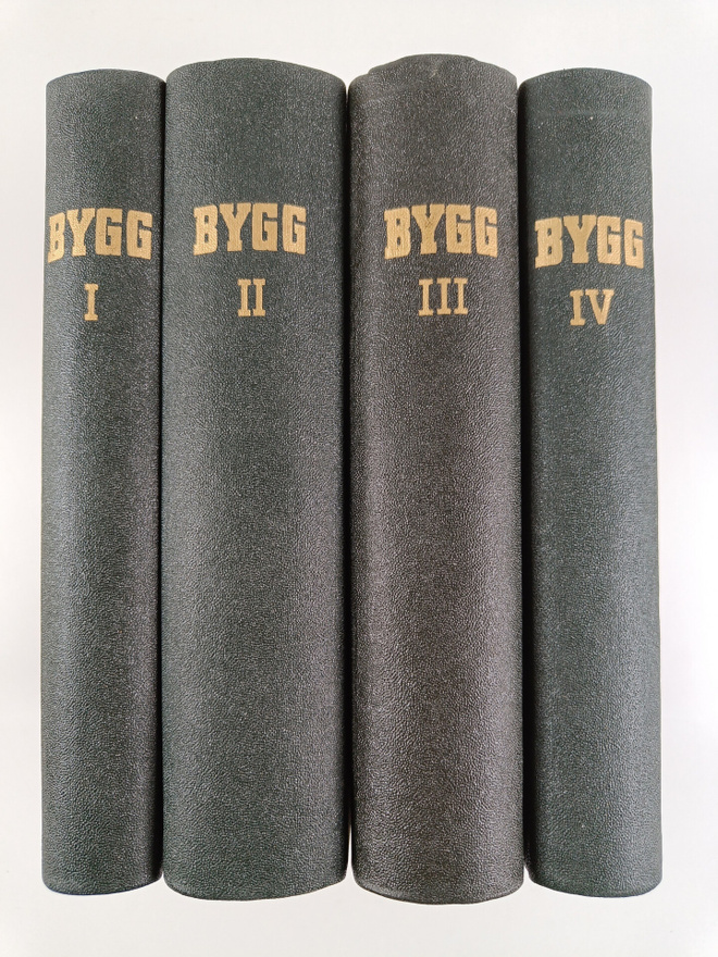 Ejnar Wåhlin : Bygg : Handbok för hus-, väg- och vattenby...