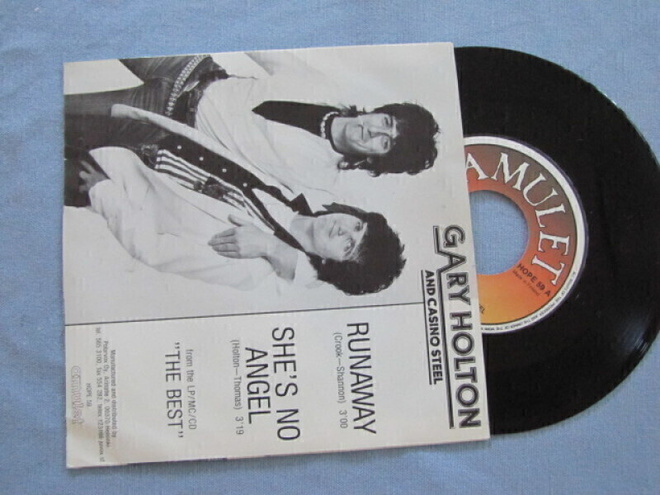 Gary Holton and Casino Steel Runaway 7 45 suomi 1989