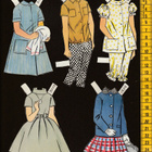 Paperinukke vaatekaavamalli 1950-60-luku - pikkukuva 2