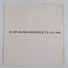 Vårsalongen Liljevalchs : 7.2. - 31.3.1986 : [måleri, sku... - pikkukuva 2