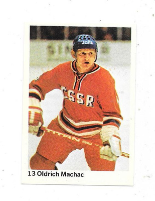 1974-75 SWE Williams #13 Oldrich Machac , Tsekkoslovakia