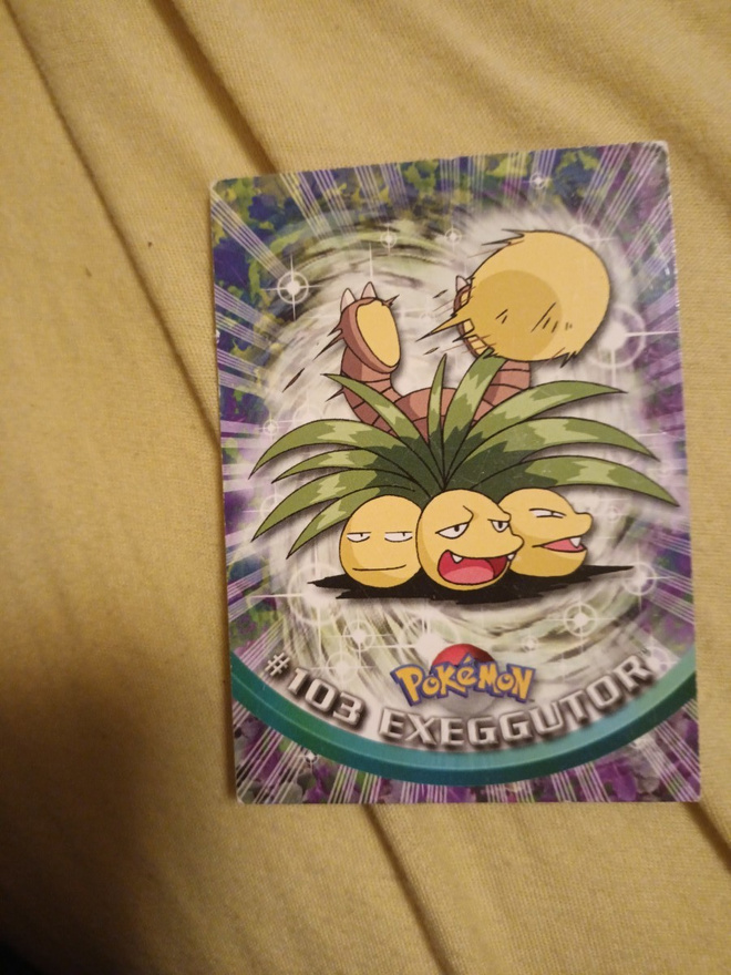 Exeggutor #103 Pokemon Topps TV Animation Edition card
