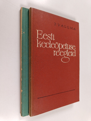 J. Valgma : Eesti keeleopetuse reegleid 1-2