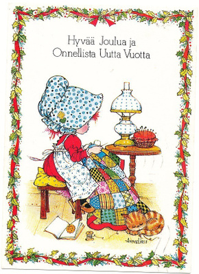 ANNELIESE - Ompeleva tyttö ja kissa