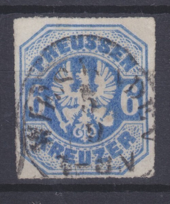 Saksa Reich Preussi 1867 Mi25 Mi hinta 55€