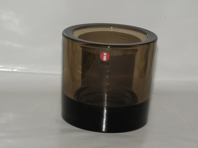 Iittala iso KIVI tuikku hiekka ruskea, 80 mm... 1 kpl