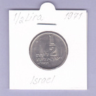 Israel ½ Lira v.1971 KM#36.1 - pikkukuva 1