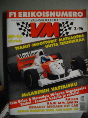 Vauhdin Maailma Nro 3/1996 (30.9)