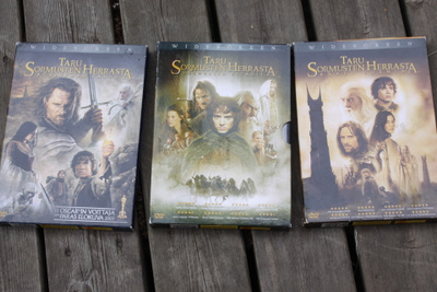 Taru sormusten herrasta koko sarja DVD