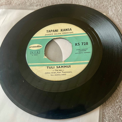 TAPANI KANSA: Kauempaa ja kauempaa * Tuli sammui * FIN 1968