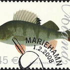 Åland 2008 Kaloja Ahven 0,45 € EP alareuna LOISTO LaPe 287 - pikkukuva 1