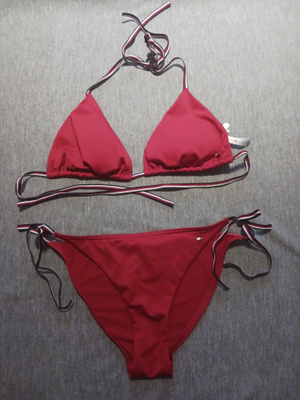 Tommy Hilfiger punaiset bikinit koko S