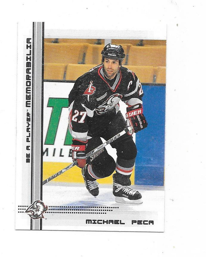 2000-01 BAP Memorabilia #36 Michael Peca , Buffalo Sabres