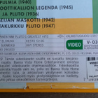 VHS: Pluton Tähtiparaati (Disney 1931-1947/1997) - pikkukuva 3