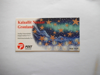 GRÖNLANTI - Leimattuja postimerkkivihkoja